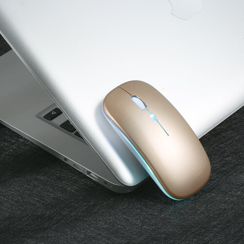 Mouse wireless subțire 2.4G cu niveluri de 3DPI 2