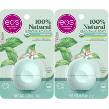 eos Lip Balm - Sweet Mint, 0.25 oz (Pack of 2)