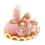 Miniatyr Rosa Parfymflaskor Set för 1:12Dockhus 4