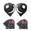 Set of 2 Helmet Mount Brackets Replacement-FF801 helmet base 2