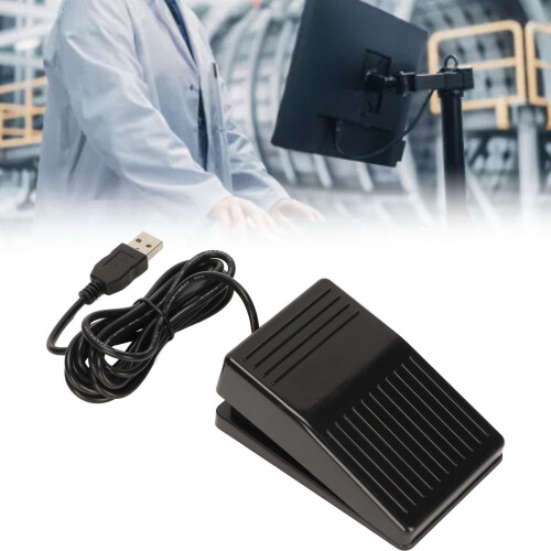 USB nožní spínač – ergonomický mechanický spínač, 2 m 2