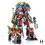 3D kovové puzzle - mechanický model létajícího tygra 4