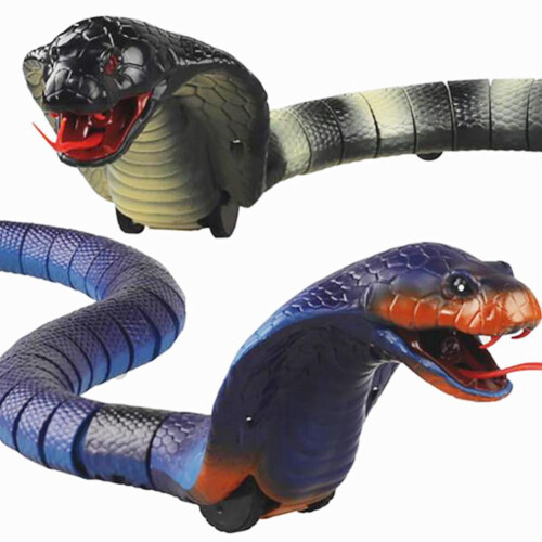 RC Snake Toy with Light and Moving Tail, 44 cm 1