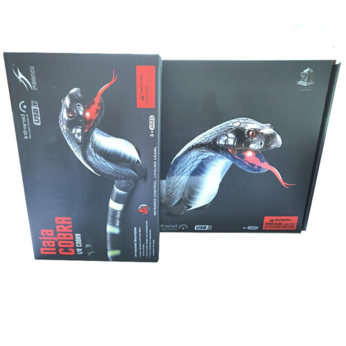 Serpent télécommandé avec lumière et langue mobile, 44 cm 2