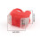 Bike Frame Mount LED Safety Light 6 Lighting Option 12 20-Red 4