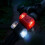 Bike Frame Mount LED Safety Light 6 Lighting Option 12 20-Red 6