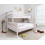 Noa and Nani Hanna Triple Bunk Bed with Flo Pull Out Trundle in White 15