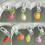 Adorable Vegetable Keyring Resin Phone Strap-white radish 6