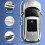 Multipurpose Car Bumper Guard Anti Collision Silicone-Black 7