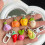Adorable Vegetable Keyring Resin Phone Strap-white radish 7
