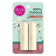 eos Lip Balm Sticks - Vanilla Bean 0.14 oz 2Pack