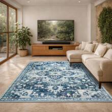 (240 x 320 cm (8 ft x 10 ft 6 in) _ Extra Large Rugs Carpets For Living Room Bedroom Indoor Outdoor R, Tranquil) Extra Large Traditional Rugs Modern Carpet Doormat