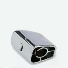 1x Chromen handremontgrendelingsknop 5f0711333a Compatibel met Skoda Octavia 3e generatie Mk3 A7 5e RS Combi en SEAT Leon 5f SC ST 2013-