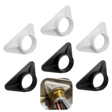 6 unidades de soportes estabilizadores triangulares para grifos de cocina, base de 36 mm para una mayor estabilidad del grifo del fregadero
