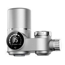 Wasserhahnfilter mit LED-Anzeige, kompatibel mit Wasserreinigern zur Reduzierung von Blei, Chlor und Schwermetallen, für sauberes Leitungsw