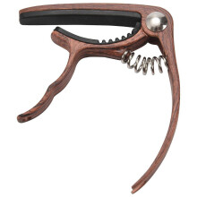 Capotasto per chitarra - Compatibile con chitarre acustiche ed elettriche a 6 corde - Capotasto a grilletto in lega di zinco