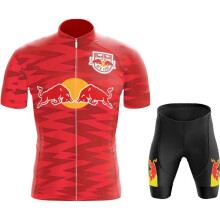 Conjunto completo de ciclismo de verano Re-d- B-u-ll para hombre, ropa para hombre, pantalones de MT
