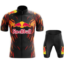 Ropa de ciclismo para hombre, MTB Re-d-B-u-ll 2026, conjunto deportivo, pantalones cortos, camiseta,