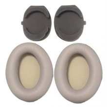 Vervangende oorkussens compatibel met Sony WH-1000XM3 (WH1000XM3) over-ear hoofdtelefoon, oorkussens met zacht proteïneleer, gelu