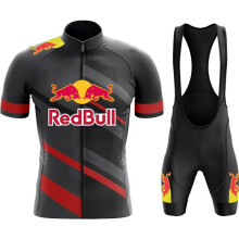 Ropa de ciclismo para hombre, MTB Re-d-B-u-ll 2026, conjunto deportivo, pantalones cortos y camiseta
