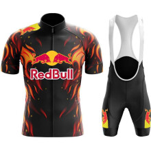 Ropa de ciclismo para hombre, MTB Re-d-B-u-ll 2026, conjunto deportivo, pantalones cortos y camiseta