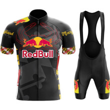 Ropa de ciclismo para hombre, MTB Re-d-B-u-ll 2026, conjunto deportivo, pantalones cortos y camiseta