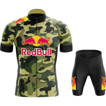 Uniforme de ciclismo R-e-d B-u-l-l Camiseta para hombre Conjunto profesional Ropa Tric_Blue_Asian ta