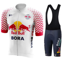 Maillot de ciclismo profesional para hombre, maillot de MTB R-e-d B-u-l-l, conjunto de ciclismo de c