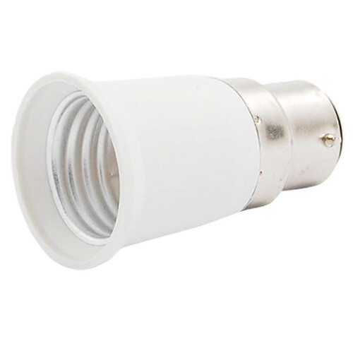 B22 auf E27 Lampenfassung Adapter Konverter Neu