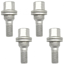 stuks 17 mm wielmoeren/bouten met platte zitting, compatibel met Peugeot 206 308 3008 207, hoge kwaliteit