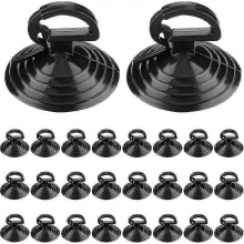 24 stuks zuignapjes voor autoruitzonwering, kleine PVC zuignapjes voor autoruitzonwering p202411261105
