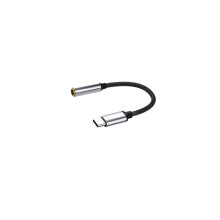 Type-C mannelijke naar 3,5 mm vrouwelijke hoofdtelefoonaansluiting audioadapterkabel