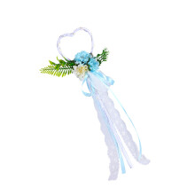 Silk Flower Fairies Wand Safe Light Up Flower Wand for-blue