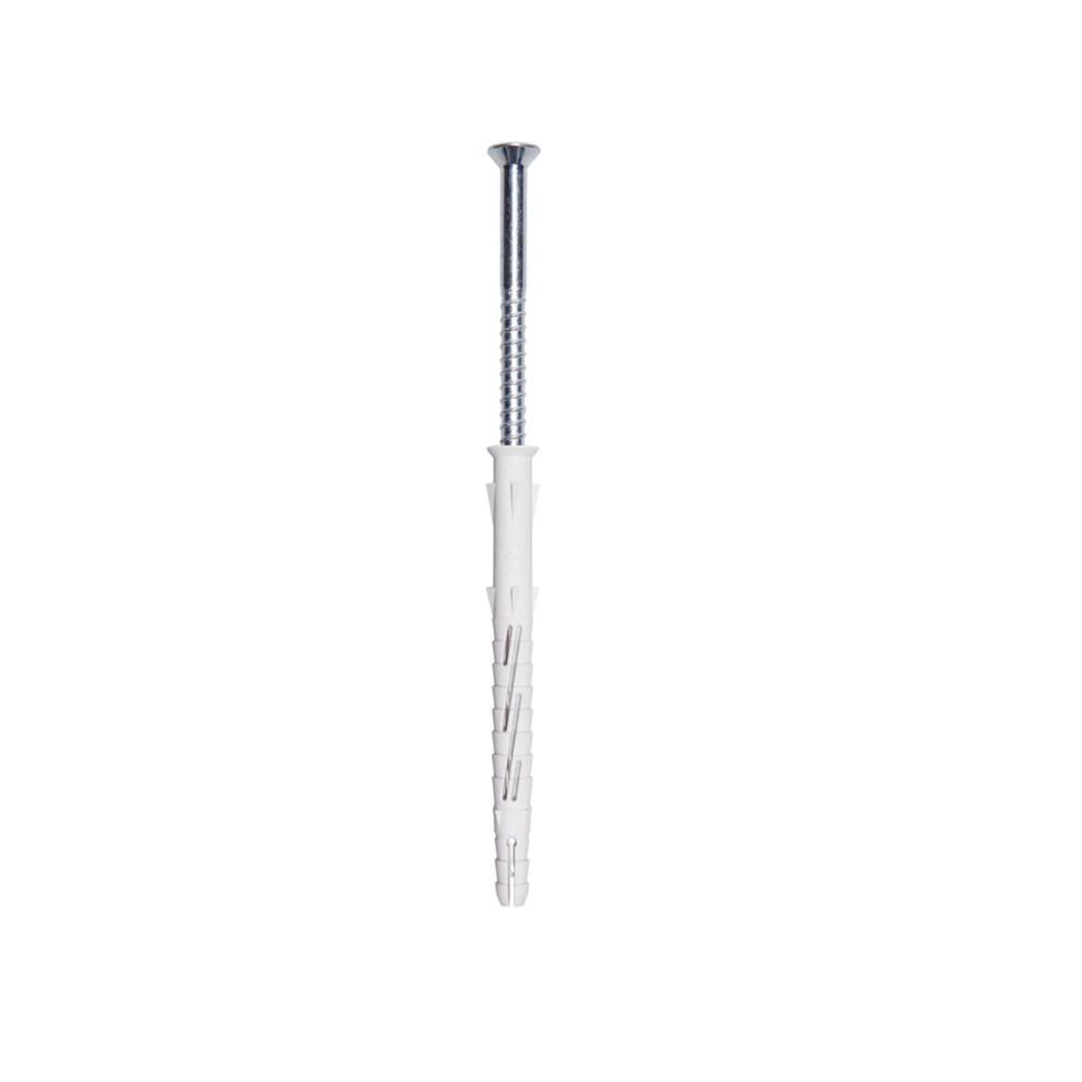 Jcp Fixings Eta Nylon Frame Fixings Csk Head Bzp Ce - 8 X 140Mm - Fjnff08140eta - Box Of 50 8026533120215