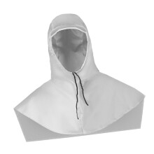Adjustable Rain Hood with Drawstring Secure Fit Riding-Gray