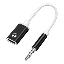 (3,5 mm mannelijk naar Type C vrouwelijk Aux-adapter oortelefoon USB C-kabel hoofdtelefoonadapter 3,5 mm jack-geluidskabel voor P2