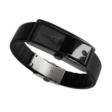 Stylish Scented Bracelet Offering Perfume Diffuser-Black
