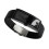 Stylish Scented Bracelet Offering Perfume Diffuser-Black 1