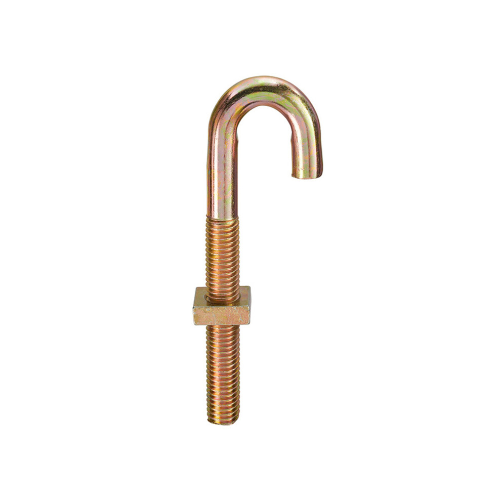 Unifix Hook Bolts And Nuts Zyp - M8 X 80 - Box Of 100 5014196270784