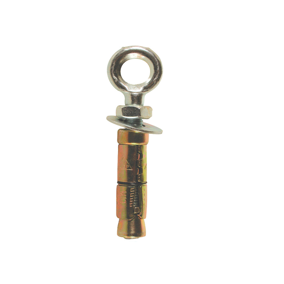 Jcp Fixings Shield Anchors Eye Bolt Zyp - M10 X 115 - Box Of 10 5014196004747