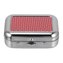 Ceniceros portátiles de bolsillo: Mini recipientes de acero inoxidable resistentes al viento con tapa segura - Imprescindibles para viajes