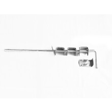 1260H Heavy Garage Door Bolt Hsg 457mm / 18" - 9GALVGDB/010 - Box of 2