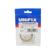 Unifix Picture Hook Wire 3.5M - UB9TQPICHK/005 - Box of 5