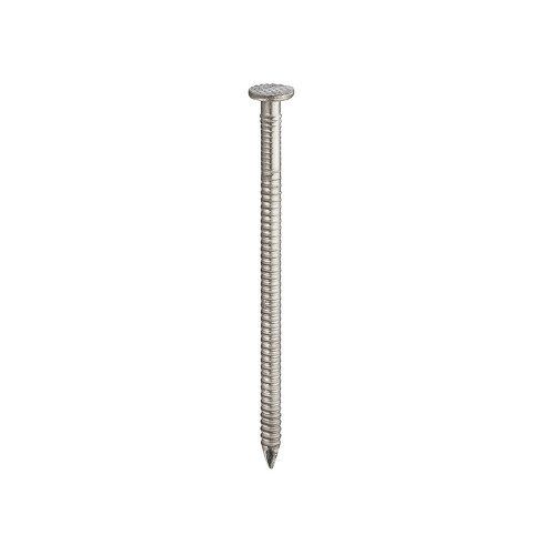 St Steel Annular Ring Shank 75 x 3.75mm - 1Kg Pack -