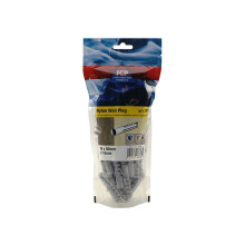 Jcp Fixings Nylon Wall Plugs 8 x 40mm - FJPONP08 - Bag of 100 - Box of 500