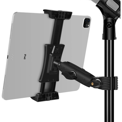 iPad-holder til mikrofonstativ – justerbar