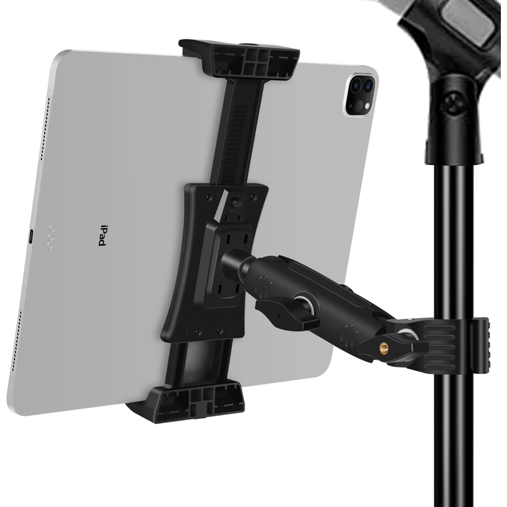 Ipad Holder For Microphone Stand Â Adjustable 9450273232966