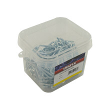 Unifix Galv Staples 25mm x 2.65 - UCGALVSTAP/115 - Box of 4