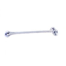 37 Malleable Iron Cabin Hooks Galv - 203mm / 8" - 9GALVCHK/015 - Box of 10