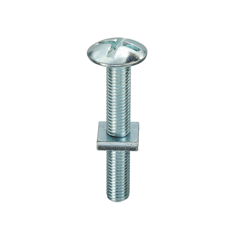 Unifix Grade 4.8 Mushroom Head Roofing Bolts M8 X 16 - Box Of 100 5014196003771